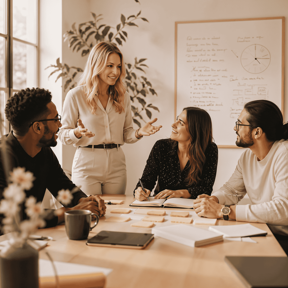 Atelier participatif anim&eacute; lors d&rsquo;un s&eacute;minaire d&rsquo;entreprise